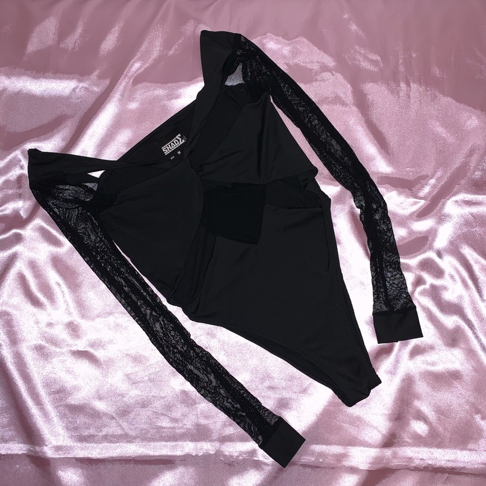 Mesh cutout bodysuit